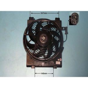 Radiator Cooling Fan Vauxhall Corsa C 1.2 Petrol (Sep 2003 to Jul 2004)