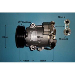 Compressor (AirCon Pump) Vauxhall Meriva B (10-) 1.4 Petrol (Jun 2010 to 2023)