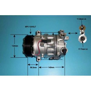 Compressor (AirCon Pump) Vauxhall Insignia A (-2017) 2.8 V6 Turbo Petrol (Jul 2008 to 2023)