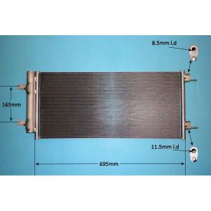 Condenser (AirCon Radiator) Vauxhall Astra K MK7 1.6 CDTi Diesel (Nov 2015 to 2023)