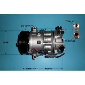Compressor (AirCon Pump) Vauxhall Insignia A (-2017) 2.0 CDTi Diesel (Feb 2012 to May 2017)