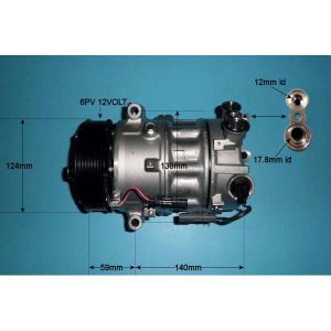 Compressor (AirCon Pump) Vauxhall Insignia A (-2017) 2.0 CDTi Diesel (2010 to Feb 2012)