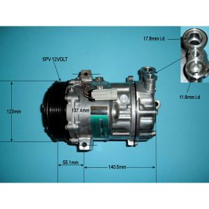 Compressor (AirCon Pump) Vauxhall Signum 1.8 16v Petrol (Jul 2003 to Oct 2008)