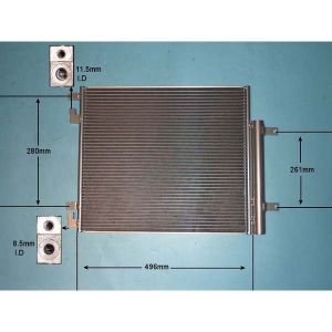 Condenser (AirCon Radiator) Vauxhall Viva 1.0 LPG Petrol (Jan 2015 to Mar 2019)