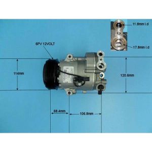 Compressor (AirCon Pump) Vauxhall Astra J GTC 1.7 CDTi Diesel (Jan 2012 to 2023)