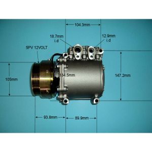 Compressor (AirCon Pump) Volvo S40 1.8 GDi Petrol Manual (Mar 1998 to Dec 2003)