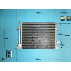 Condenser (AirCon Radiator) Volvo XC 70 3.2 Petrol (Feb 2007 to Aug 2007)