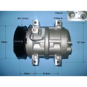 Compressor (AirCon Pump) Volvo V70 P80/M2 2.0 Petrol (Jan 1999 to Mar 2000)
