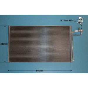 Condenser (AirCon Radiator) Volvo C30 2.4 D5 Diesel (Oct 2006 to Nov 2007)