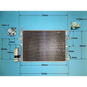 Condenser (AirCon Radiator) Volvo XC 90 MK1 (02-) 4.4 V 8 Petrol (2005 to Sep 2014)