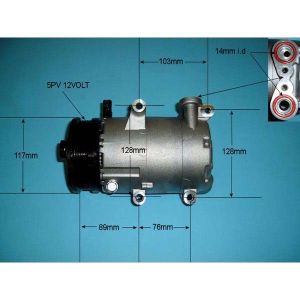 Compressor (AirCon Pump) Volvo V50 2.0 Petrol (Jan 2008 to 2023)