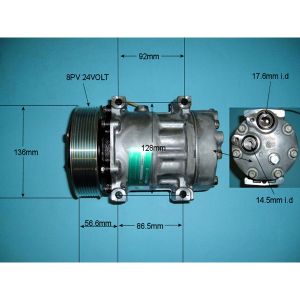 Compressor (AirCon Pump) Volvo Construction Excavator 360 EC330B Diesel (1990 to 2023)