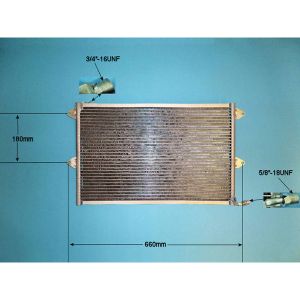 Condenser (AirCon Radiator) VW Polo Classic / Saloon 1.9 D Diesel (Mar 1996 to Oct 1999)