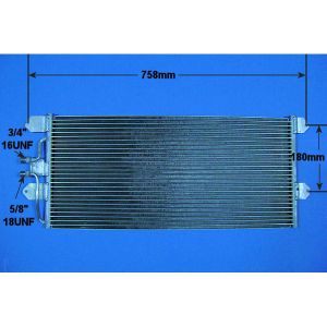 Condenser (AirCon Radiator) VW Transporter 2.5 TDi Diesel Manual (Oct 1996 to Apr 1998)