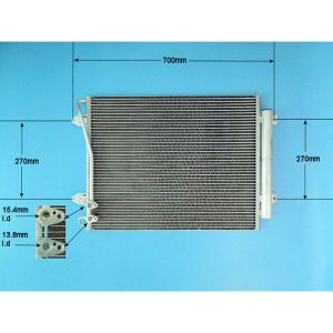 Condenser (AirCon Radiator) VW Passat 2005-2010 2.0 TFSi Turbo Petrol (Apr 2005 to Nov 2010)