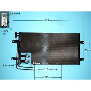 Condenser (AirCon Radiator) VW Transporter 2.5 TDi Diesel (Jun 2000 to Apr 2003)