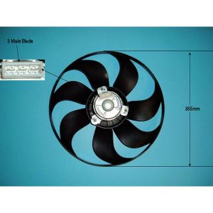 Condenser Cooling Fan VW Lupo 1.4 Petrol (Aug 1998 to Aug 1999)