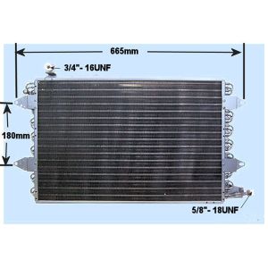 Condenser (AirCon Radiator) VW Golf MK3 Cabrio 2.0 Petrol (Jun 1998 to Jun 2002)
