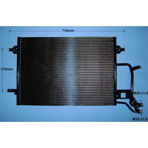 Condenser (AirCon Radiator) VW Passat 1996-2000 1.8 20v TURBO Petrol (Oct 1996 to Nov 2000)