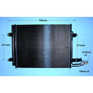 Condenser (AirCon Radiator) VW Touran 2.0 TDi PD Diesel (Feb 2003 to Jun 2008)
