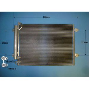 Condenser (AirCon Radiator) VW Passat 2005-2010 1.6 FSi Petrol (Mar 2005 to Nov 2010)
