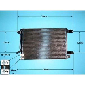 Condenser (AirCon Radiator) VW Jetta 1.6 TSi Petrol (Feb 2011 to 2023)