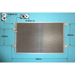 Condenser (AirCon Radiator) VW Phaeton 3.0 V6 TDi Diesel (Oct 2004 to Mar 2016)
