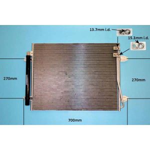 Condenser (AirCon Radiator) VW Passat 2010- 1.8 TSi Petrol (Dec 2011 to 2023)