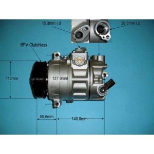 Compressor (AirCon Pump) VW Sharan 2010- 2.0 TDi Diesel (May 2015 to 2023)