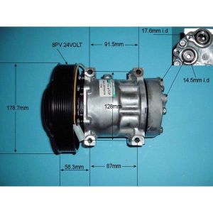 Compressor (AirCon Pump) Rvi Truck T Series All Engines Diesel (Jan 2013 to 2023)