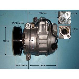 Compressor (AirCon Pump) Audi A8 2.8 FSi Petrol (Aug 2007 to Jul 2010)