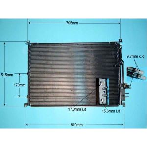 Condenser (AirCon Radiator) Audi A8 3.0 Petrol (Jun 2006 to Jul 2010)