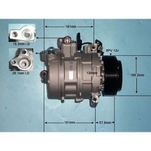 Compressor (AirCon Pump) BMW 523 2.5 (F10) Petrol (Mar 2010 to 2023)