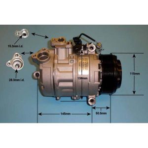 Compressor (AirCon Pump) BMW X5 3.0 D xDrive N57 (E70) Diesel (Oct 2008 to Jul 2013)