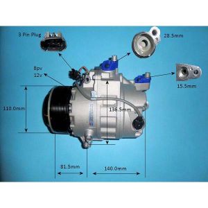 Compressor (AirCon Pump) BMW X6 3.0 N54 (E71) Petrol (Jan 2008 to Jul 2014)
