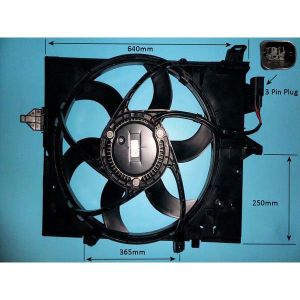 Radiator Cooling Fan BMW 630 3.0 (E63) Petrol (Jul 2007 to Jul 2010)