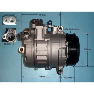 Compressor (AirCon Pump) BMW 330 3.0 xDrive (E91) Petrol (Sep 2008 to Dec 2013)