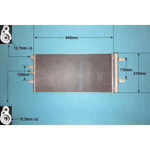Condenser (AirCon Radiator) BMW X1 2.0 D sDrive 18 (F48 Eng B47C20B) Diesel (Jul 2015 to 2023)