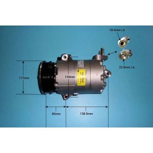 Compressor (AirCon Pump) Ford Focus 3 2.3 RS Petrol (Jul 2015 to 2023)