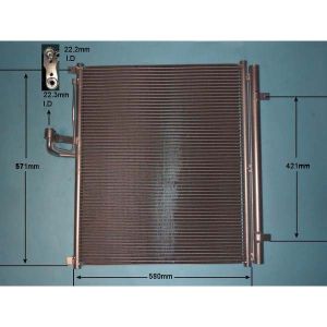Condenser (AirCon Radiator) Ford Ranger 2.0 EcoBlue Petrol (Sep 2018 to Oct 2022)