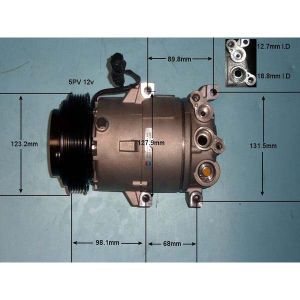 Compressor (AirCon Pump) Hyundai iX 20 1.6 CRDi Diesel (Jun 2011 to 2023)
