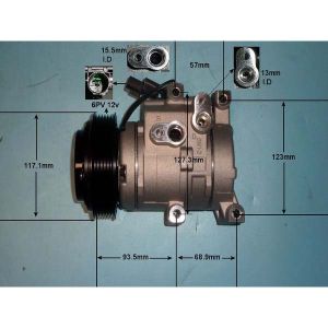 Compressor (AirCon Pump) Kia Rio 1.4 CVVT Petrol (Jan 2014 to Dec 2017)