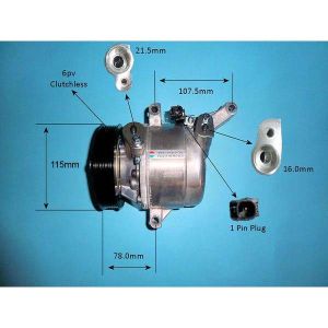Compressor (AirCon Pump) Mazda CX 3 2.0 Skyactive Petrol (May 2015 to 2023)
