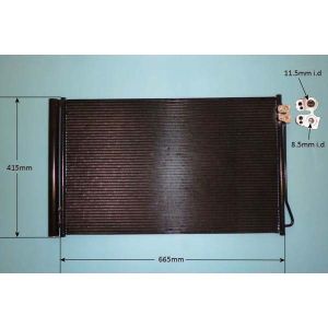 Condenser (AirCon Radiator) Mercedes Vito V Class (W447) (14-) 2.2 CDi Diesel (Oct 2014 to 2023)