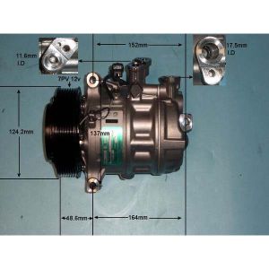 Compressor (AirCon Pump) Mercedes GLC (X253) 200 2.0 EQ Petrol (Apr 2019 to 2023)