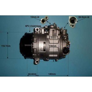 Compressor (AirCon Pump) Mercedes GL Class (X166) 3.0 400 4 Matic Petrol (Aug 2013 to Oct 2015)