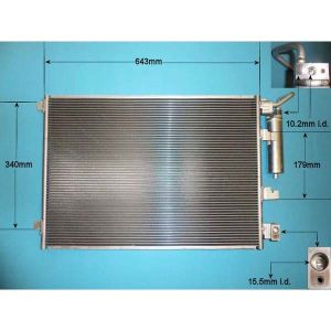 Condenser (AirCon Radiator) Nissan Qashqai 1.6 Dci Diesel (Dec 2011 to Nov 2013)