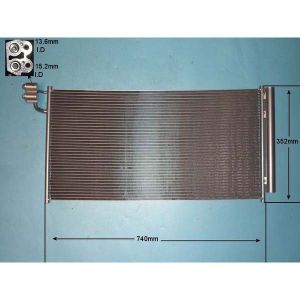 Condenser (AirCon Radiator) Porsche Panamera 4.0 Turbo Petrol (May 2016 to 2023)