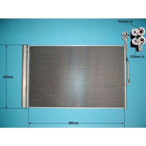 Condenser (AirCon Radiator) Porsche Cayenne 4.8 Turbo Petrol (Jun 2010 to 2023)