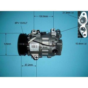 Compressor (AirCon Pump) Renault Laguna MK3 2.0 16v TURBO Petrol (Oct 2007 to 2023)